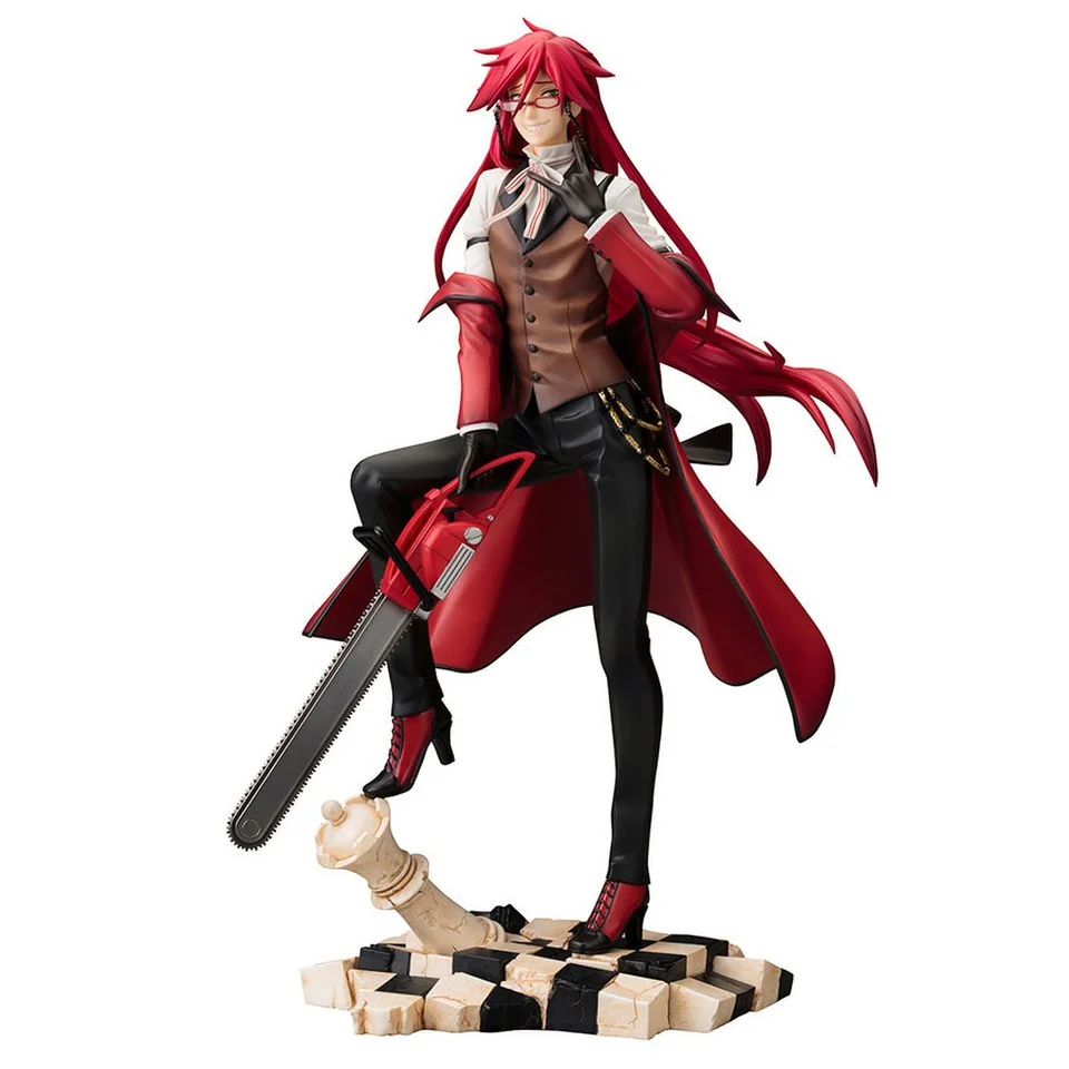 Kotobukiya Black Butler Book of Circus Grelle Sutcliffe ARTFX 1:8 Scale Statue Afbeelding 1