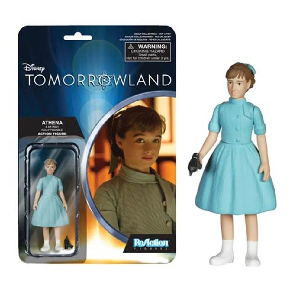 ReAction Disney Tomorrowland Athena 3 3/4 Inch Action Figure Afbeelding 1