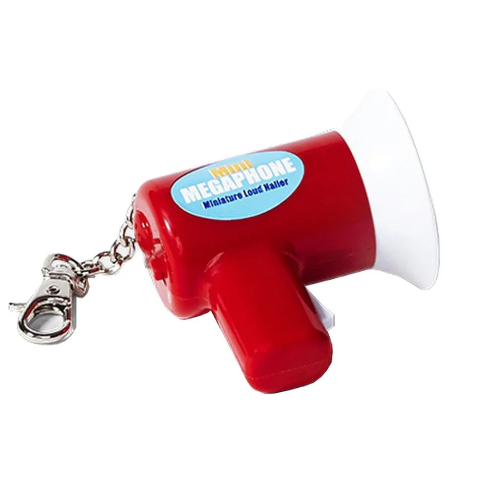 Mini Megaphone Keychain Afbeelding 1