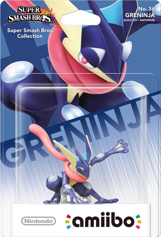 amiibo Super Smash Bros Collection Greninja Afbeelding 1