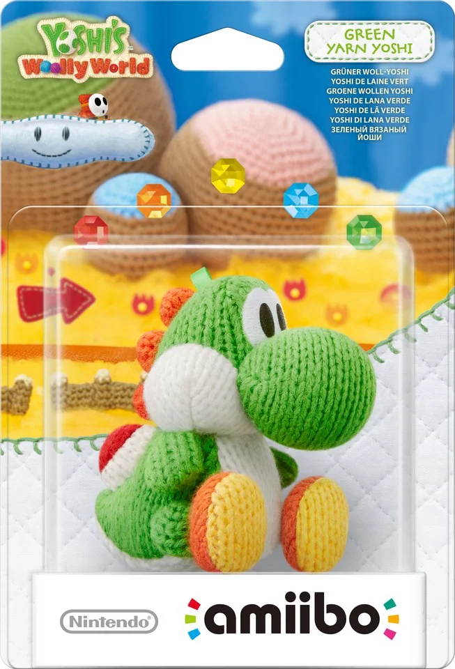 amiibo Yarn Yoshi Green Afbeelding 1