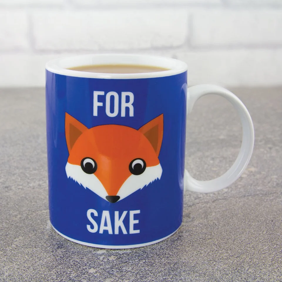 For Fox Sake Mug Afbeelding 1
