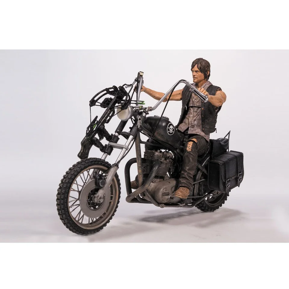 The Walking Dead Daryl Dixon with Chopper Action Figure Afbeelding 1