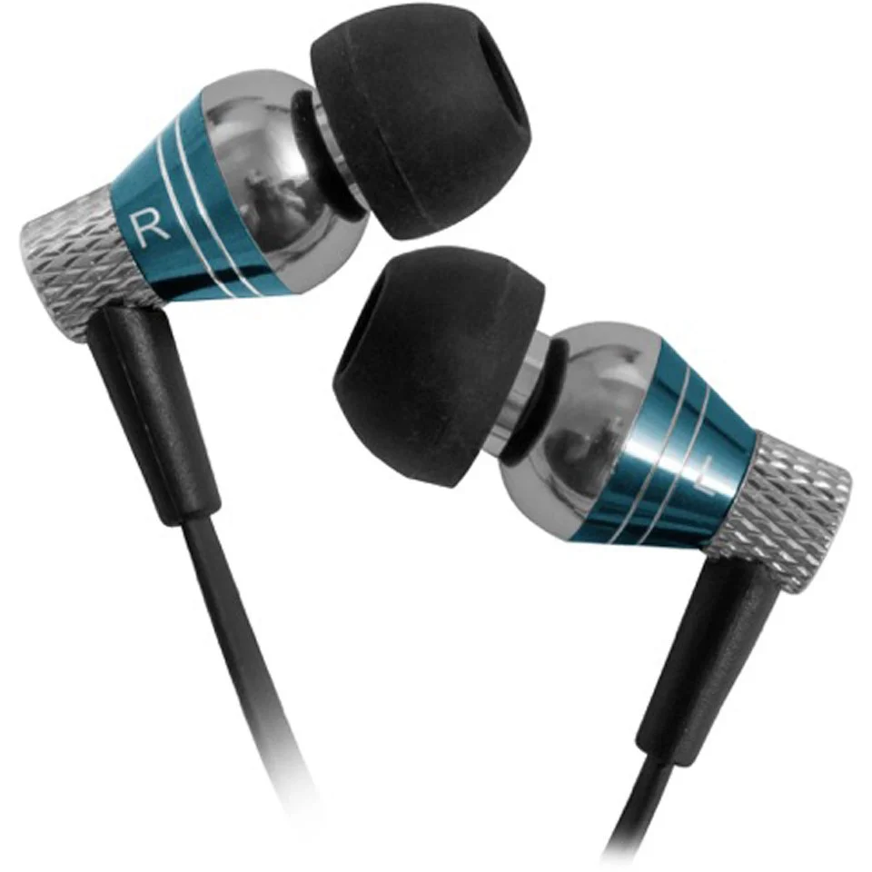 JLab - Jbuds Pro Premium Metal Earbuds with Mic - Teal Afbeelding 1