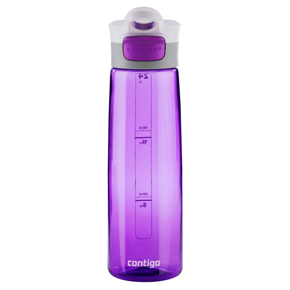 Contigo Grace Autoseal Water Bottle (750ml) - Lilac/White Afbeelding 1