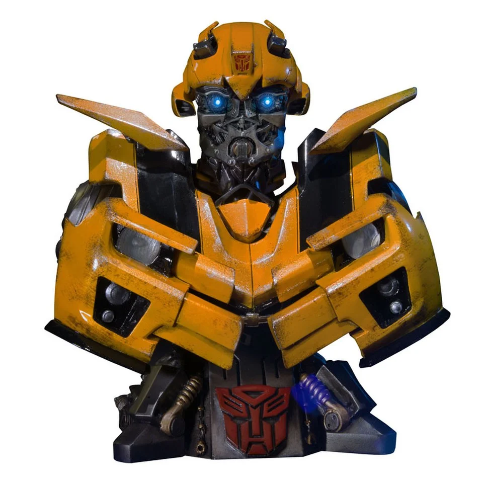 Prime1 Transformers 2 Revenge of the Fallen Bumblebee Bust Afbeelding 1