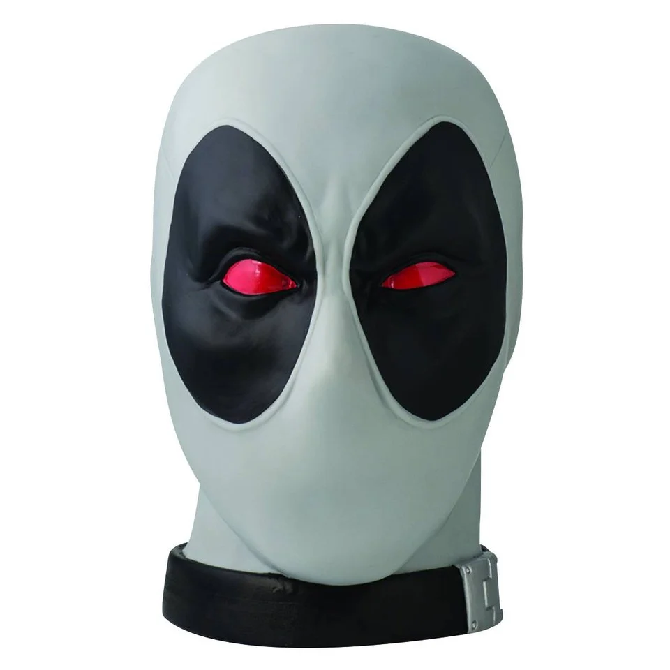 Monogram Marvel Deadpool Head X-Force Previews Exclusive 1:1 Scale Bank Afbeelding 1