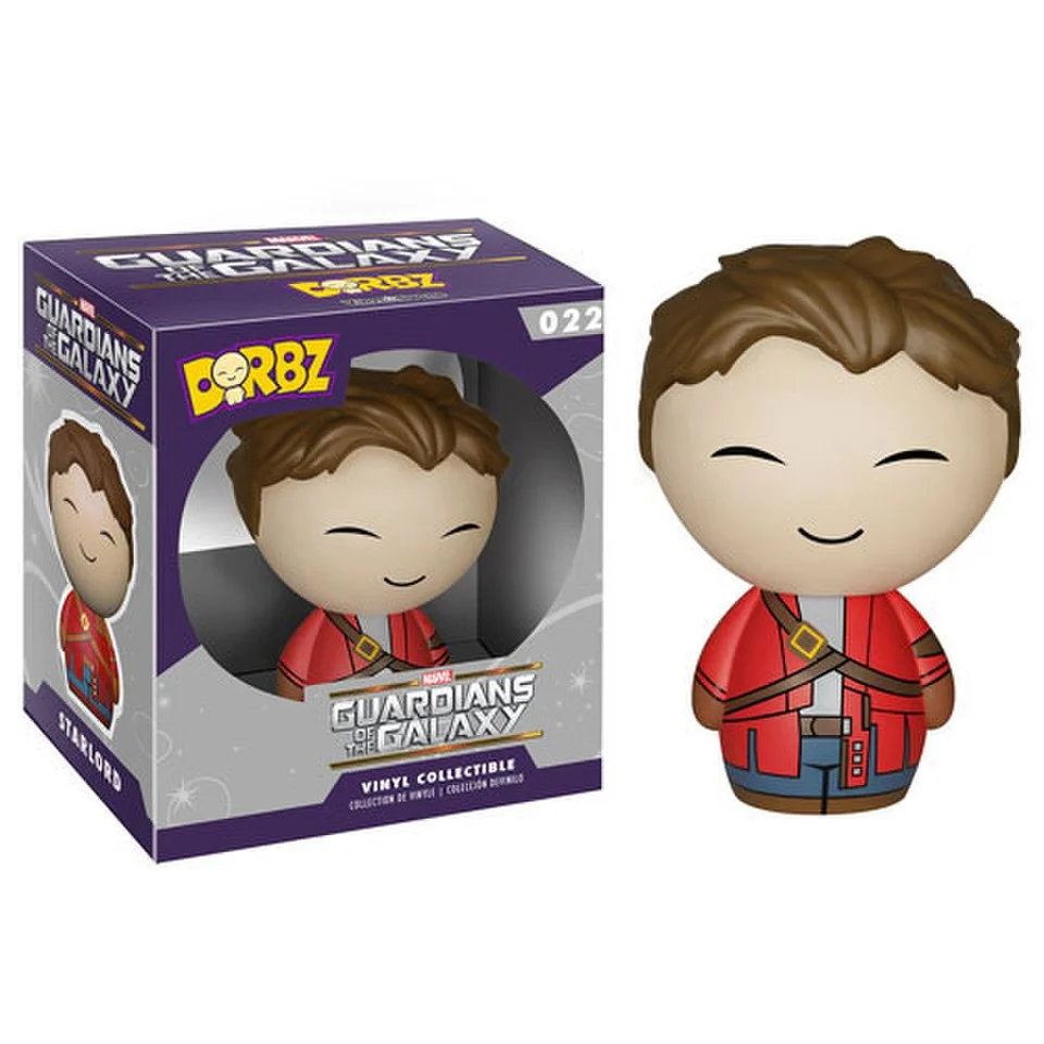 Marvel Guardians of the Galaxy Star-Lord Unmasked Vinyl Sugar Dorbz Afbeelding 1