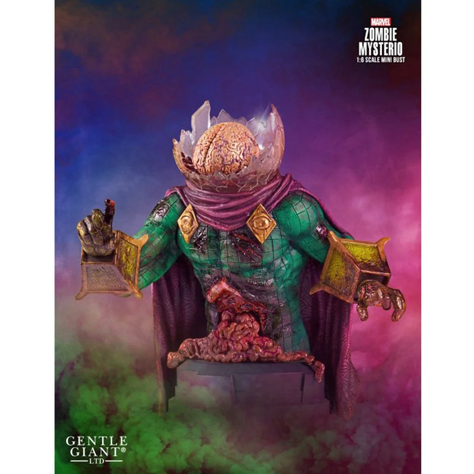 Gentle Giant Marvel Spider-Man Mysterio Mini Bust Afbeelding 1