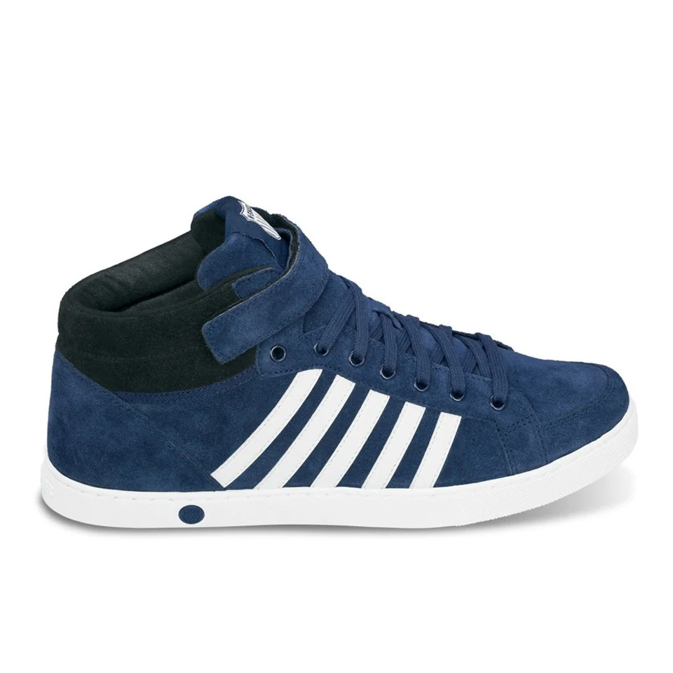 K-Swiss Men's Adcourt 72 High Top Trainers - Mood Indigo - UK 7 - Blauw Afbeelding 1