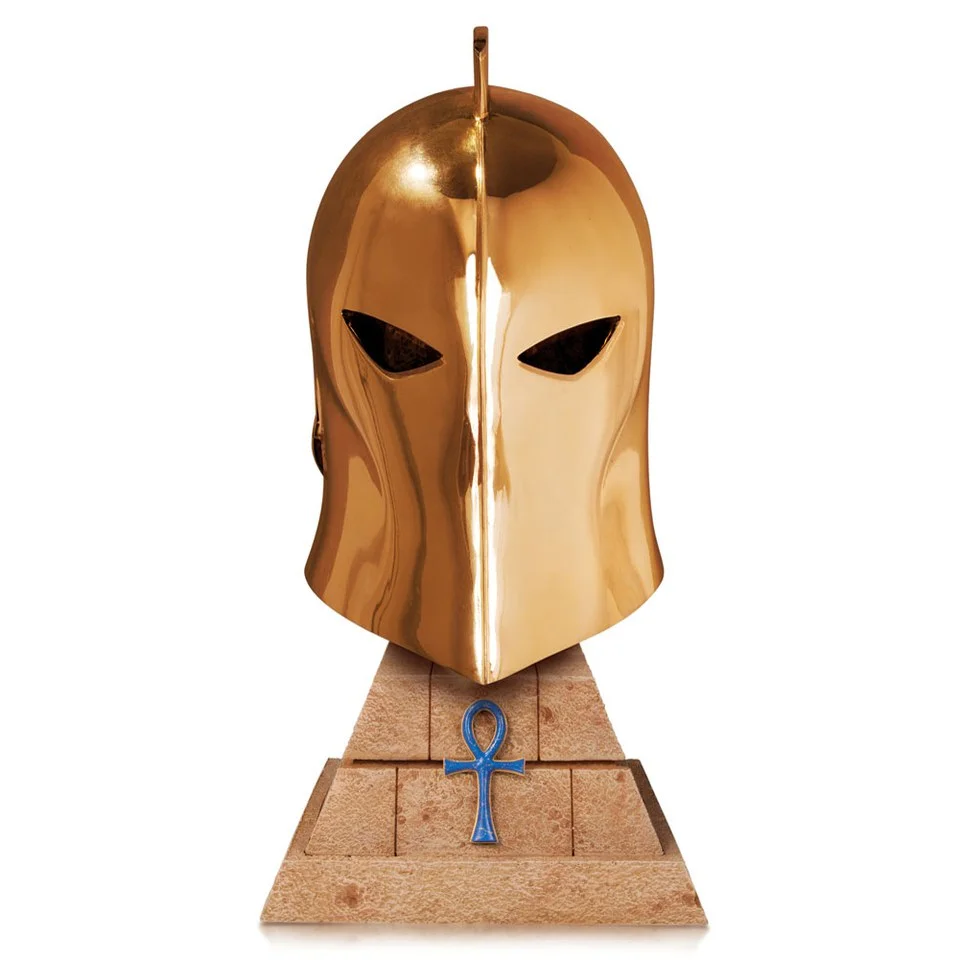 DC Collectibles DC Comics Constantine Dr. Fate Gold Plated 1:1 Scale Replica Statue Afbeelding 1