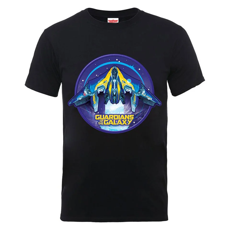 Marvel Guardians of the Galaxy Men's Starship T-Shirt - Black - S - Zwart Afbeelding 1