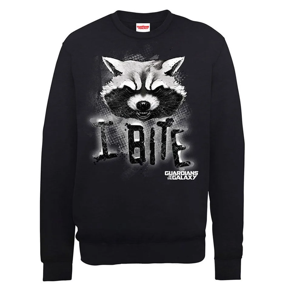 Marvel Guardians of the Galaxy I Bite Sweatshirt - Black - S - Zwart Afbeelding 1