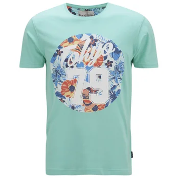 Tokyo Tigers Men's Monchy Printed T-Shirt - Aqua Sky