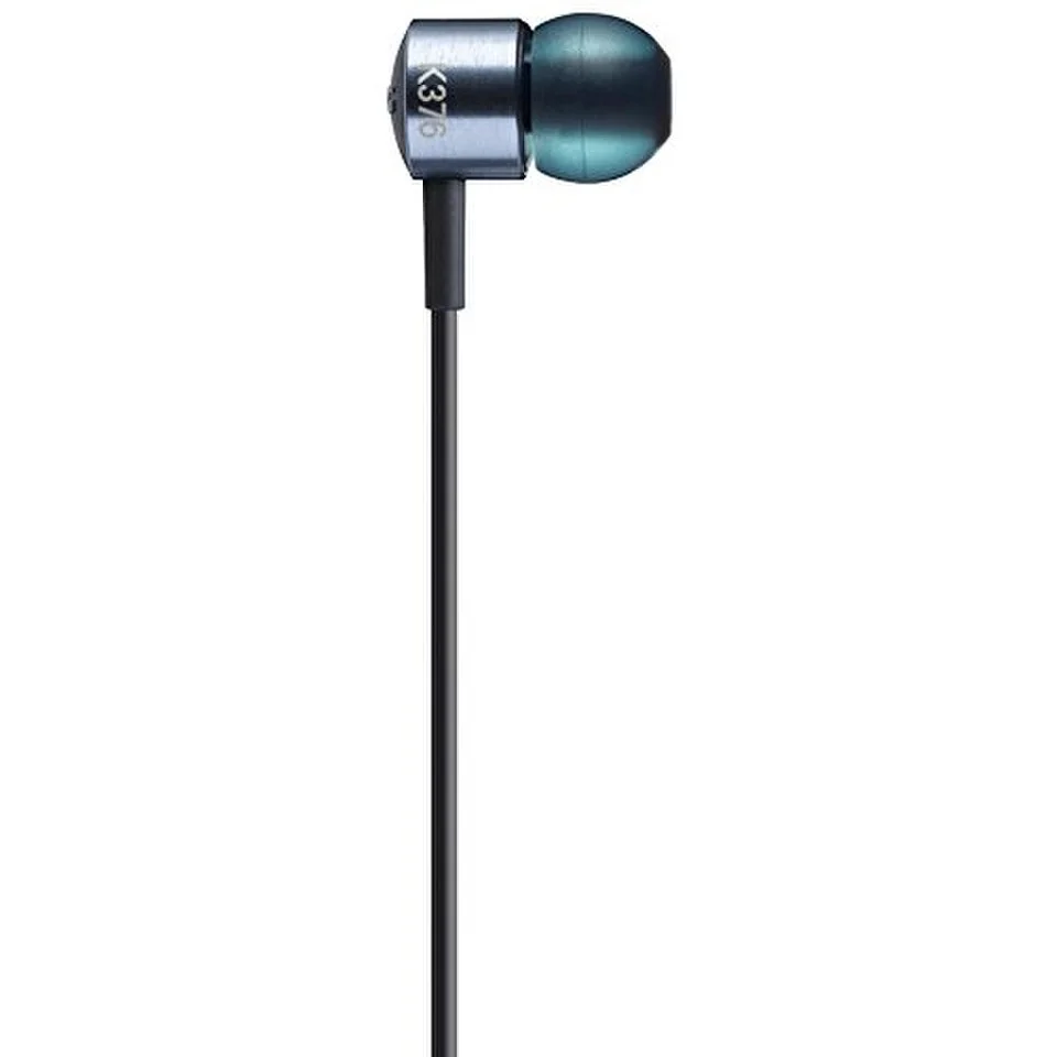 AKG K 376 Premium Aluminium Earphones with In-Line Remote and Mic - Blue Afbeelding 1