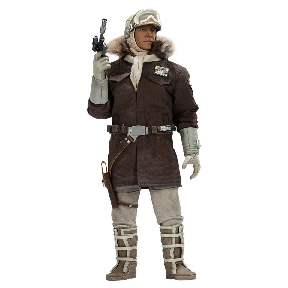Sideshow Collectibles Star Wars Captain Han Solo Hoth 1:6 Scale Figure Afbeelding 1