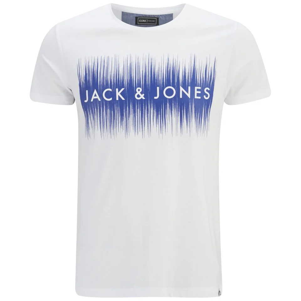 Jack & Jones Men's Many T-Shirt - White - M - Wit Afbeelding 1