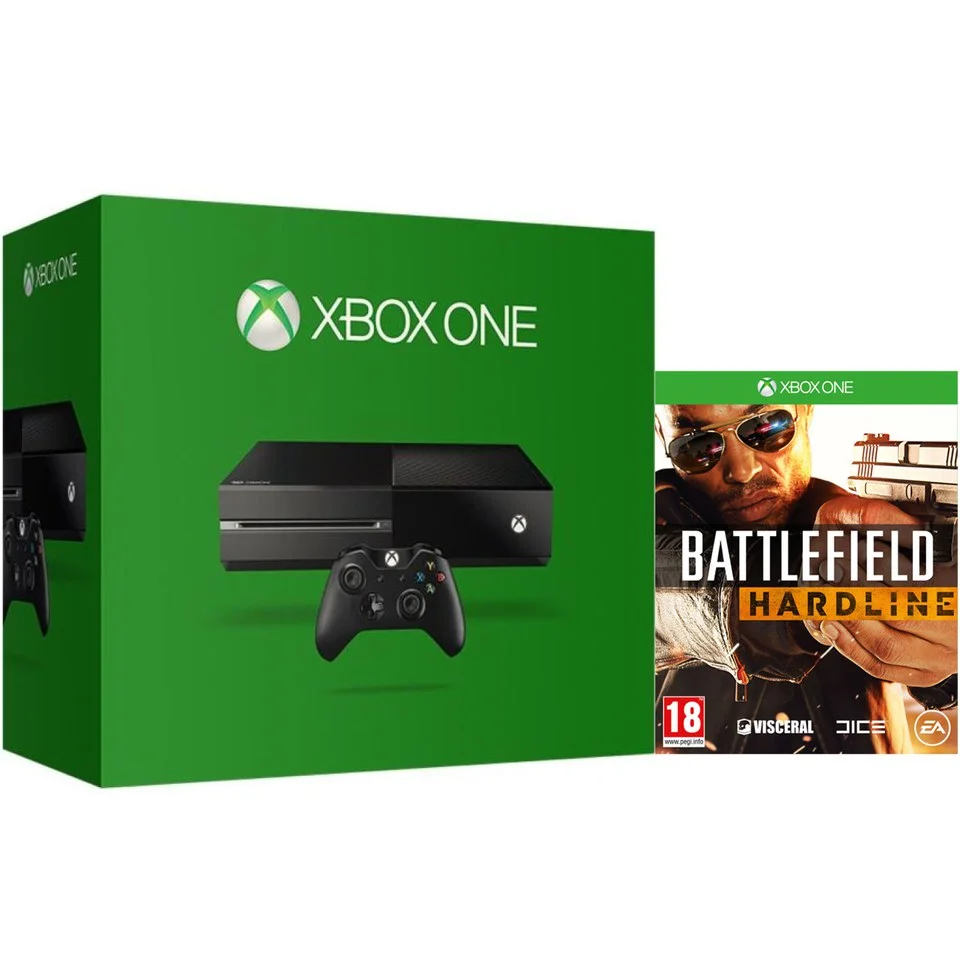 Xbox One Console - Includes Battlefield: Hardline Afbeelding 1