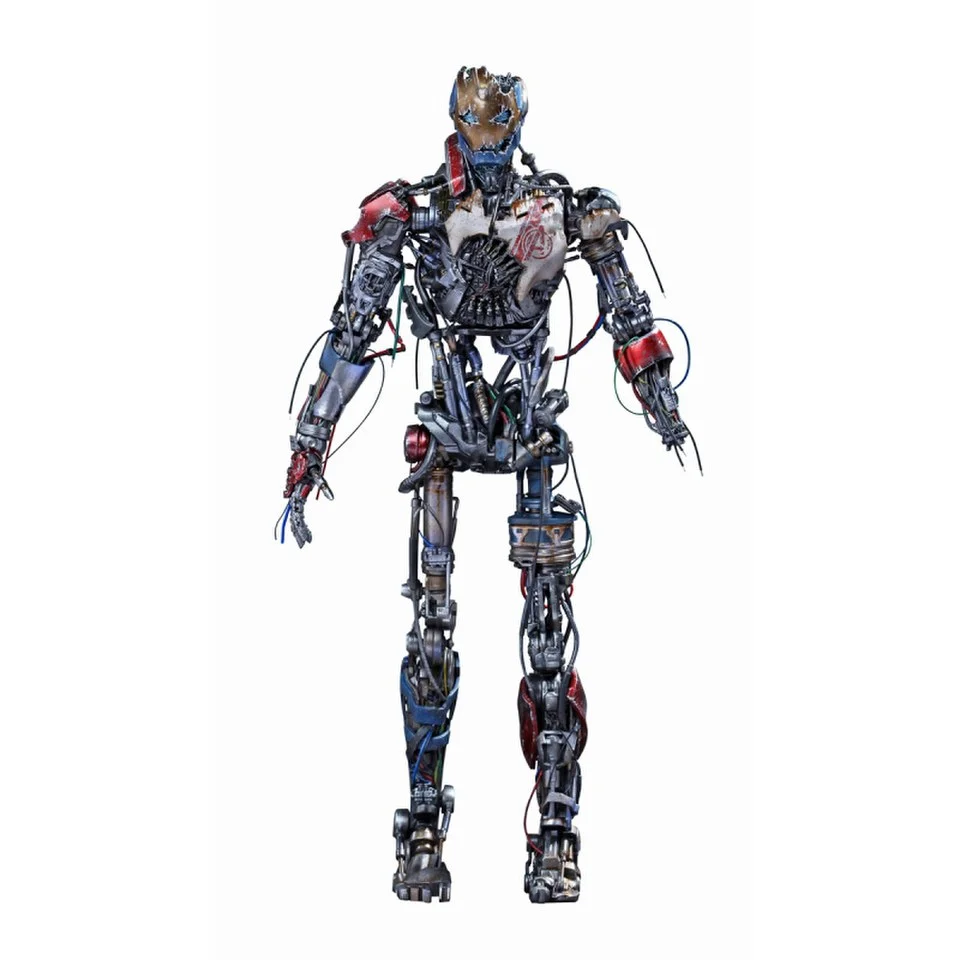 Hot Toys Avengers Age of Ultron Ultron Mark 1 1:6 Scale Figure Afbeelding 1