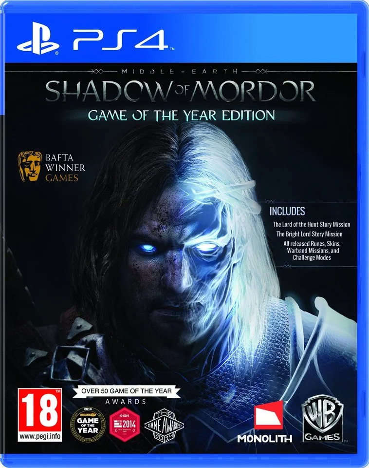Middle Earth: Shadow Of Mordor - Game of the Year Edition Afbeelding 1