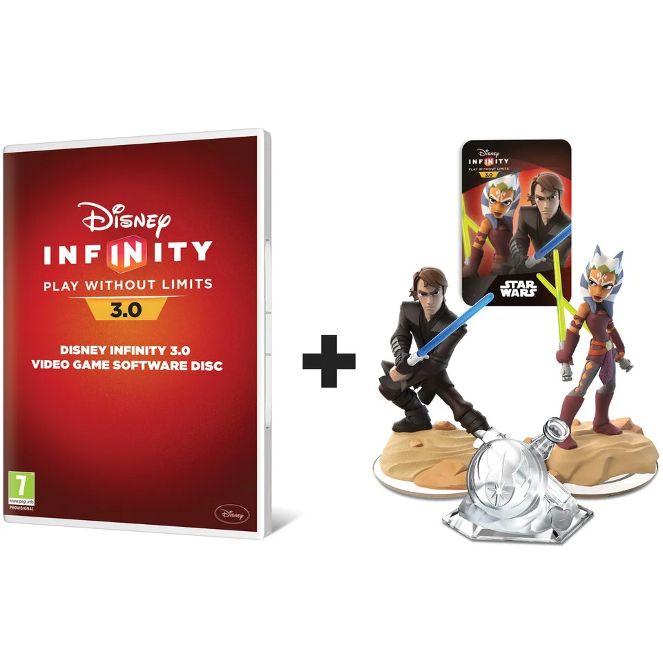 Disney Infinity 3.0: Video Disc with Twilight of the Republic Play Set Afbeelding 1