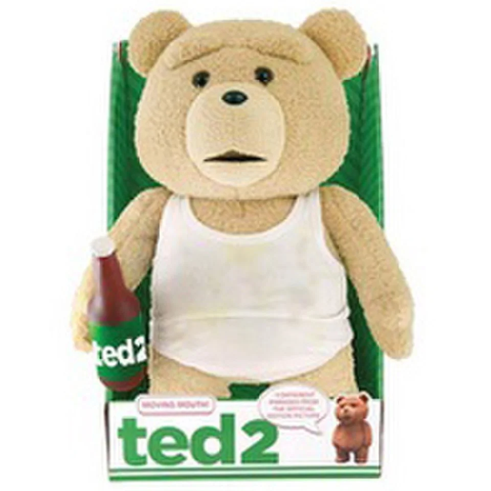 Ted 2 Ted Animated Explicit Tank Top Talking 16 Inch Plush Figure Afbeelding 1