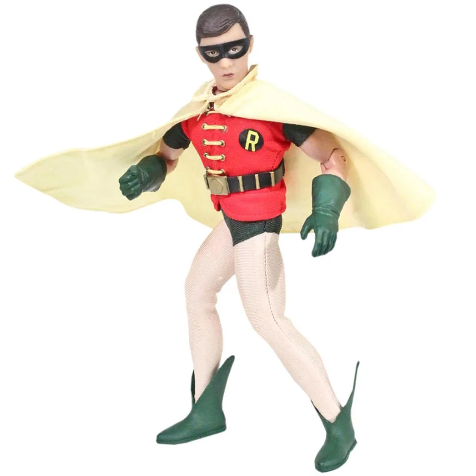 Mego DC Comics Batman TV Series 1966 Robin 8 Inch Action Figure Afbeelding 1