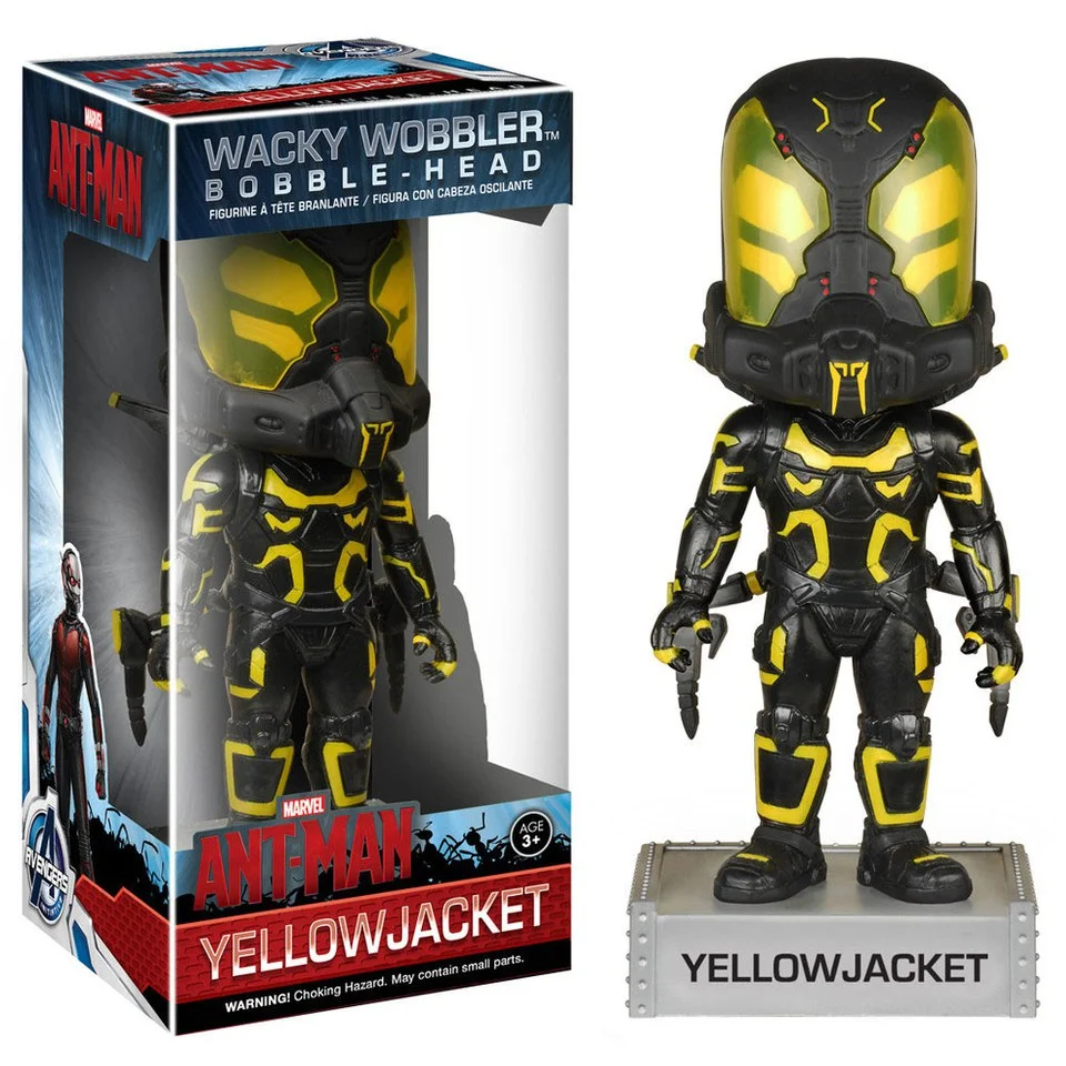 Marvel Ant Man Yellowjacket Bobble Head Figure Afbeelding 1