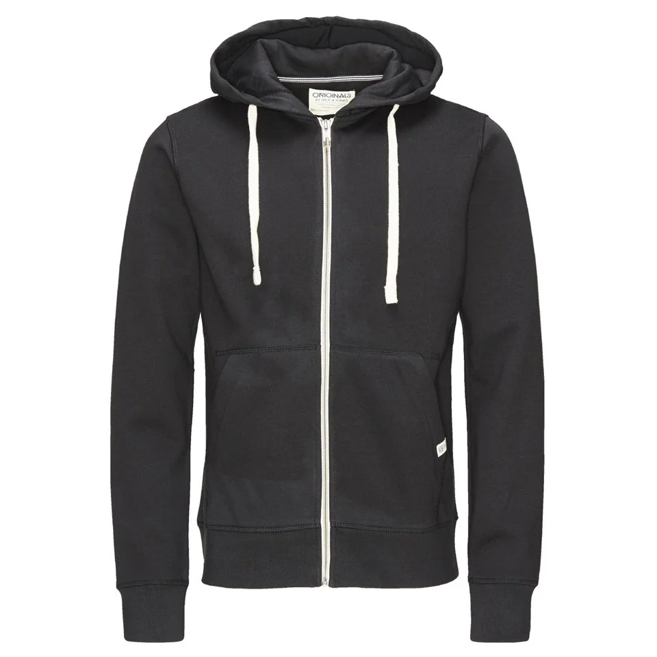 Jack & Jones Men's Storm Sweatshirt - Black - L - Zwart Afbeelding 1