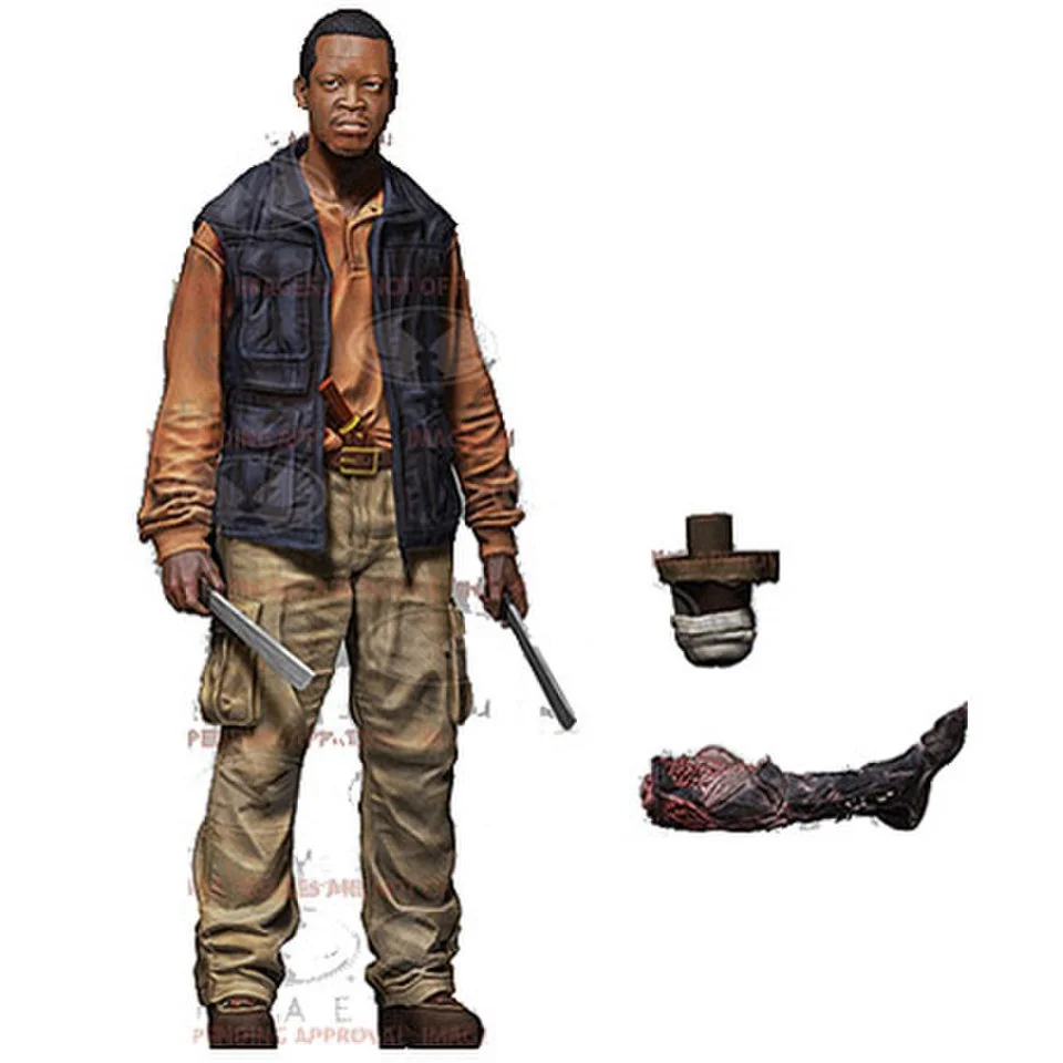 The Walking Dead Series 8 Bob Stookey 8 Inch Action Figure Afbeelding 1