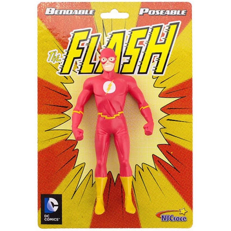 NJCroce DC Comics The New Frontier Flash 6 Inch Bendable Action Figure Afbeelding 1