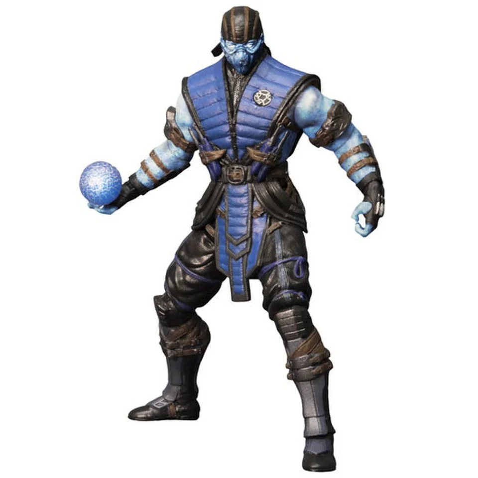 Mortal Kombat X Sub Zero Ice Variant Previews Exclusive 6 Inch Action Figure Afbeelding 1