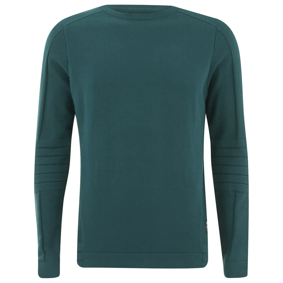 Jack & Jones Men's Core Holden Jumper - Deep Teal - L - Groen Afbeelding 1