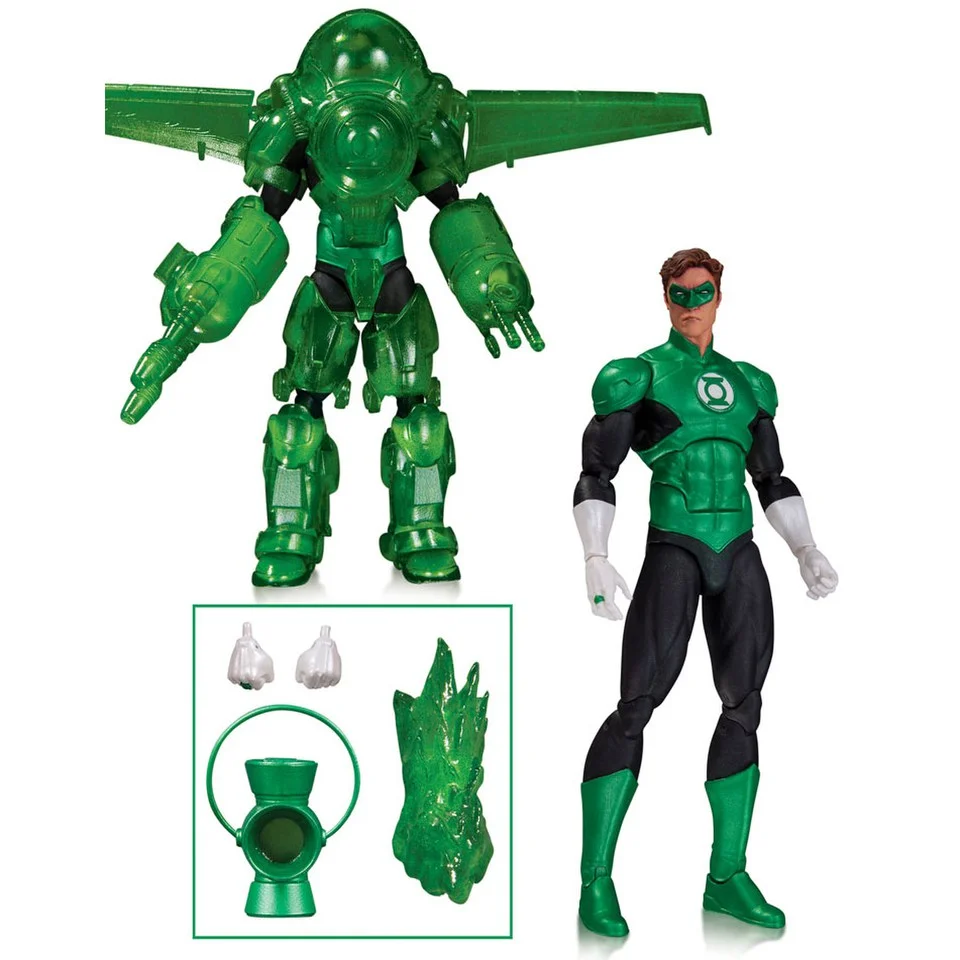 DC Collectibles DC Comics Dark Days Green Lantern Hal Jordan Deluxe 6 Inch Action Figure Afbeelding 1