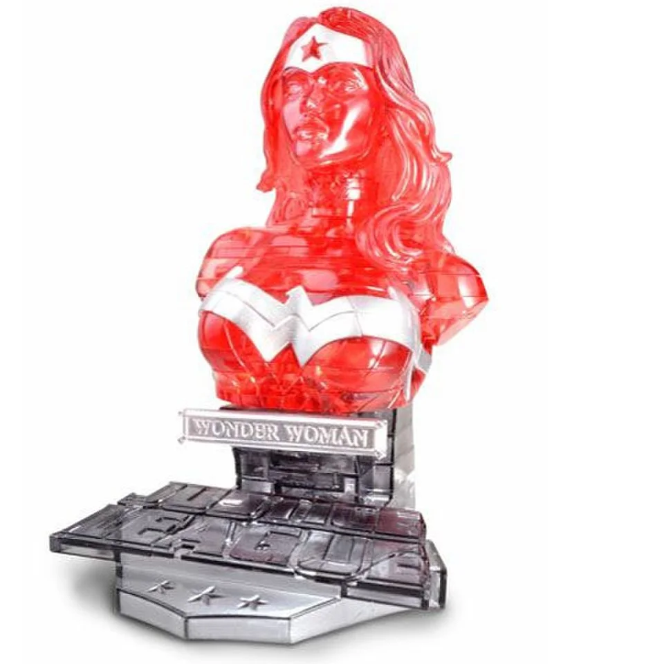 DC Comics Wonder Woman Clear 72 Piece 3D Jigsaw Puzzle Afbeelding 1