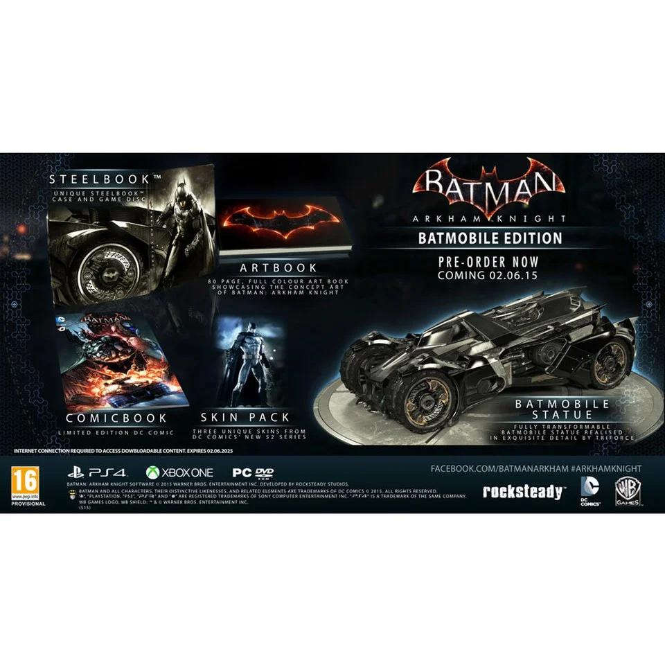 Batman: Arkham Knight – Batmobile Edition Afbeelding 1