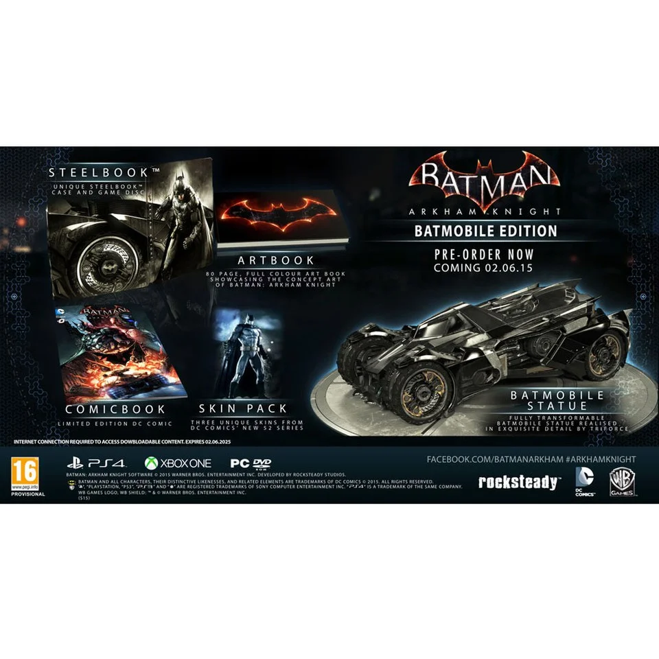 Batman: Arkham Knight – Batmobile Edition Afbeelding 1