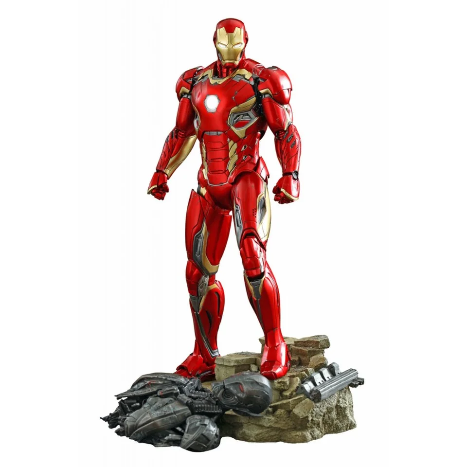 Hot Toys Marvel Avengers Age of Ultron Iron Man Mark XLV Discast 1:6 Scale Figure Afbeelding 1