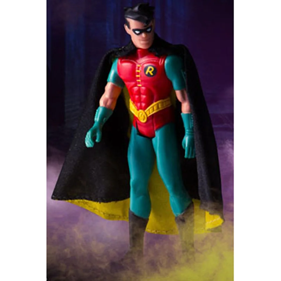 Gentle Giant DC Comics Batman The Animated Series Robin Jumbo Kenner 1:6 Scale Figure Afbeelding 1