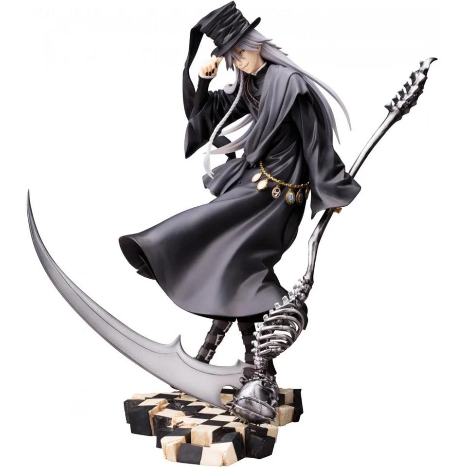 Kotobukiya Black Butler Book of Circus Undertaker 1:8 Scale ArtFX J Statue Afbeelding 1