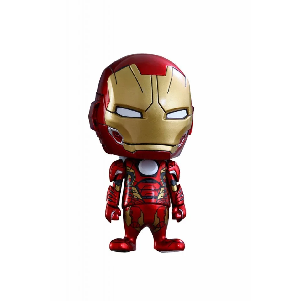 Hot Toys Marvel Avengers Age of Ultron Series 2 Iron Man Mark XLV Cosbaby Collectible Action Figure Afbeelding 1