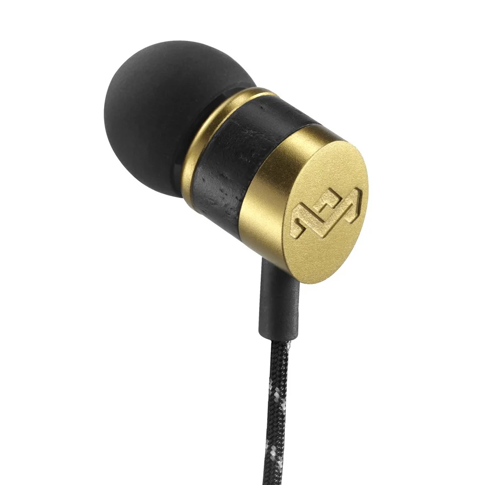 The House of Marley Uplift Earphones (Includes In-Line 1 Button Mic) - Grand Afbeelding 1