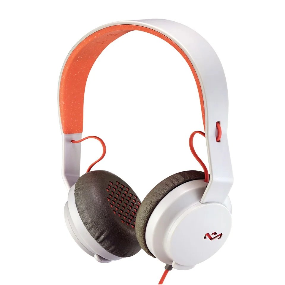 The House of Marley Roar Headphones (Includes In-Line 1 Button Mic) - Pink Afbeelding 1