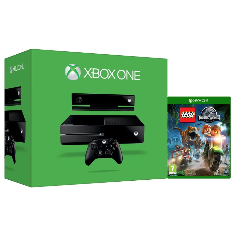 Xbox One Console with Kinect - LEGO: Jurassic World Afbeelding 1