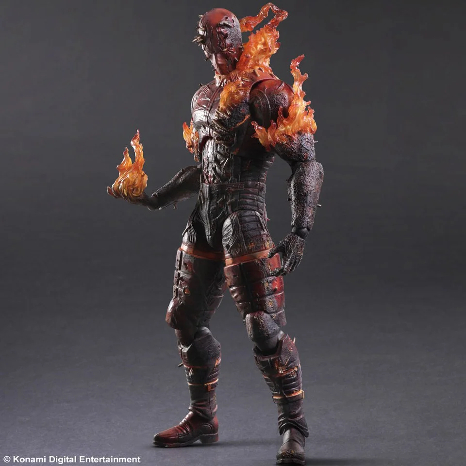 Square Enix Metal Gear Solid V The Phantom Pain Man on Fire Play Arts Kai Variant 12 Inch Figure Afbeelding 1