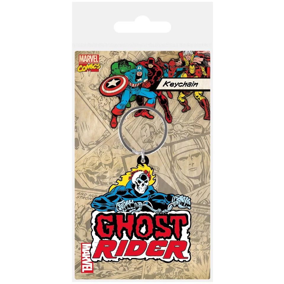 Marvel Ghostrider Metal Key Chain Afbeelding 1