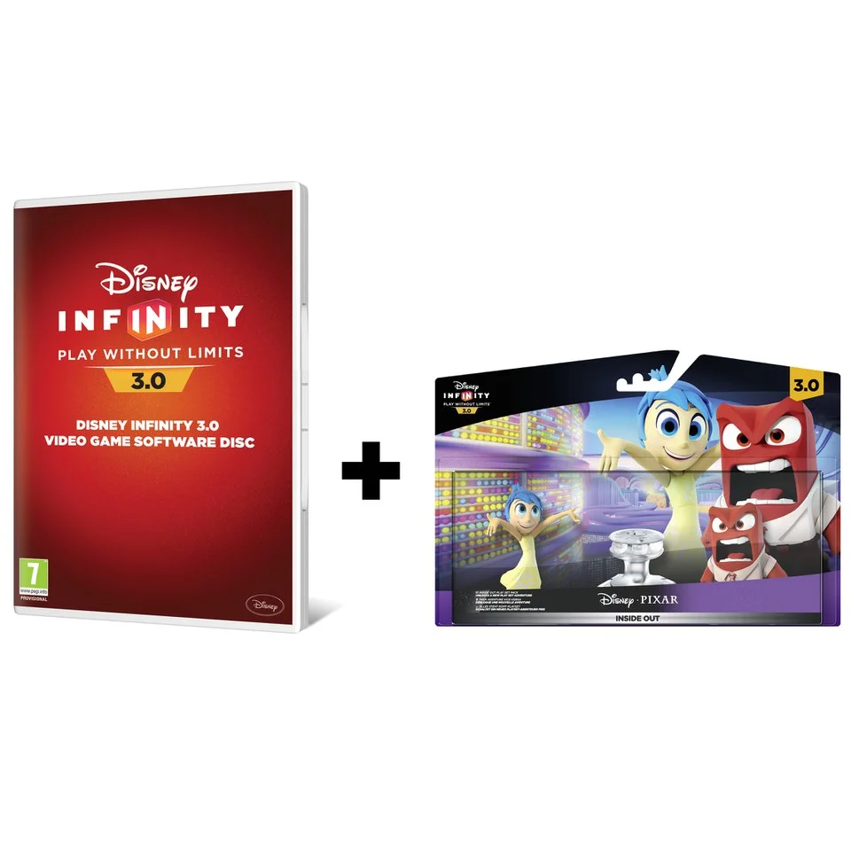 Disney Infinity 3.0: Video Disc with Inside Out Play Set Afbeelding 1