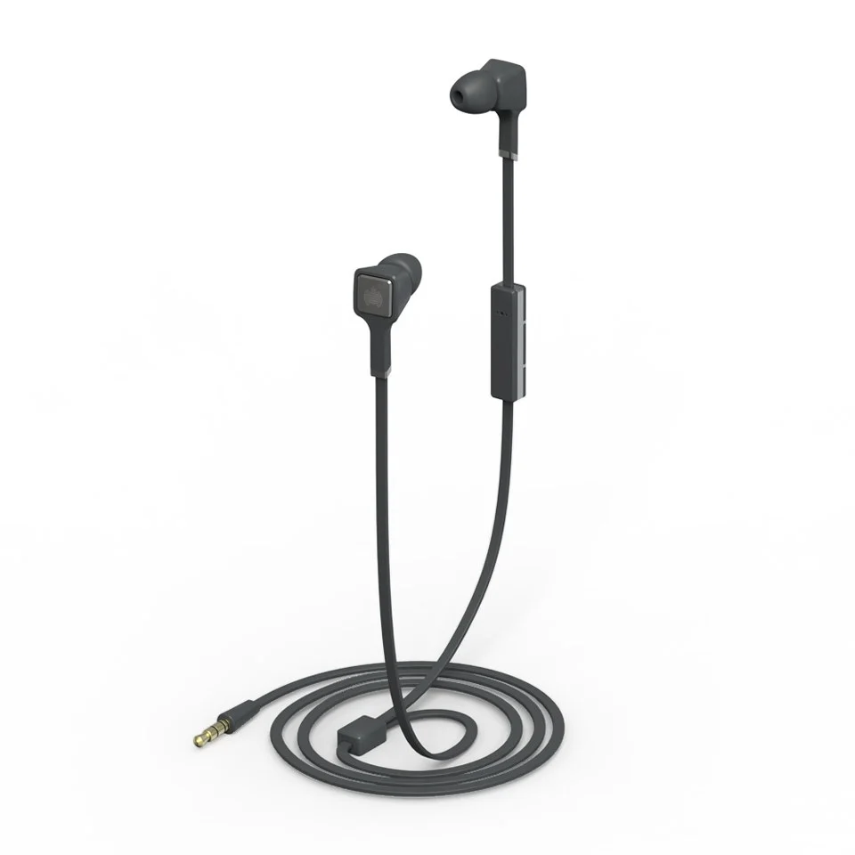Ministry of Sound Audio Earphones - Charcoal and Gun Metal Afbeelding 1