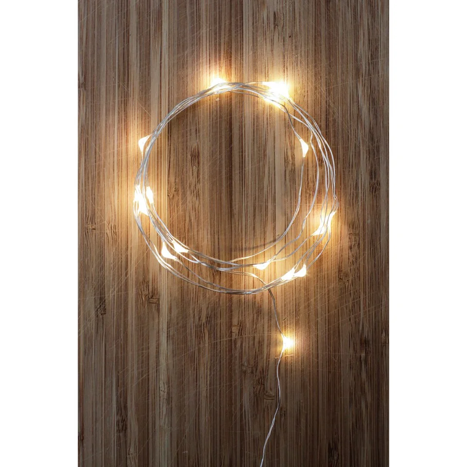 Silver String Lights Afbeelding 1