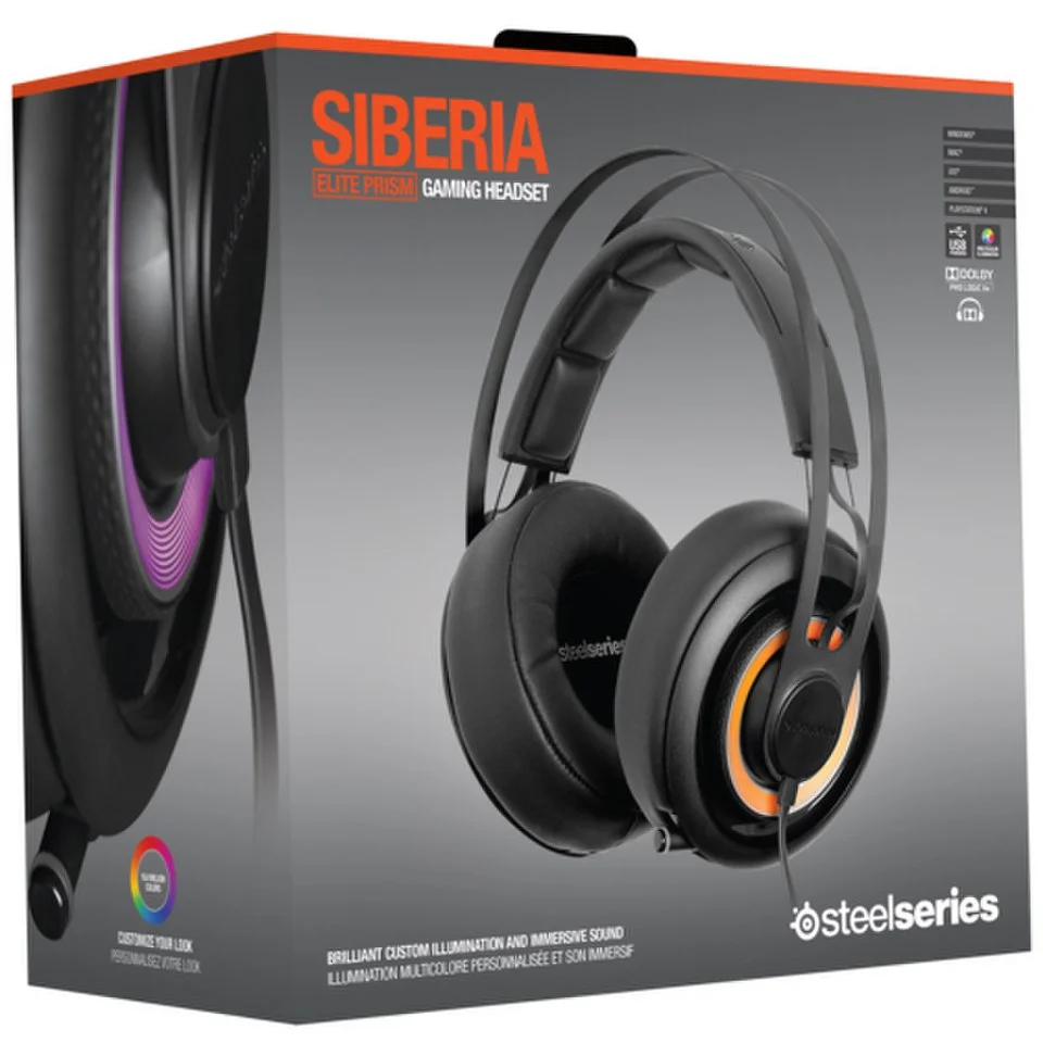 Siberia Elite Prism Headset - Black Afbeelding 1